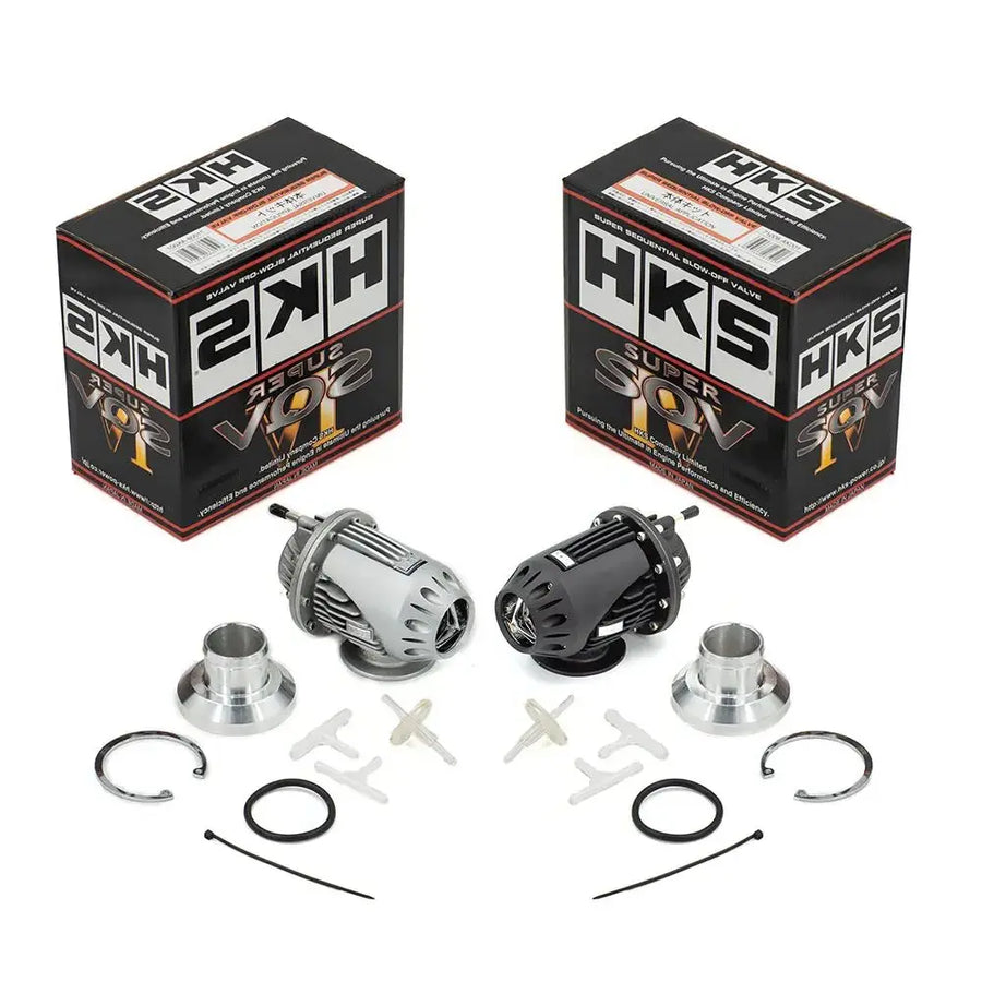 HKS SQV4 Sequential Blow-Off Valve with Adapter – Universal Turbo BOV