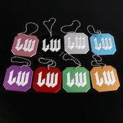 Likewise-Style Metal Shift Knob Emblem & Key Ring