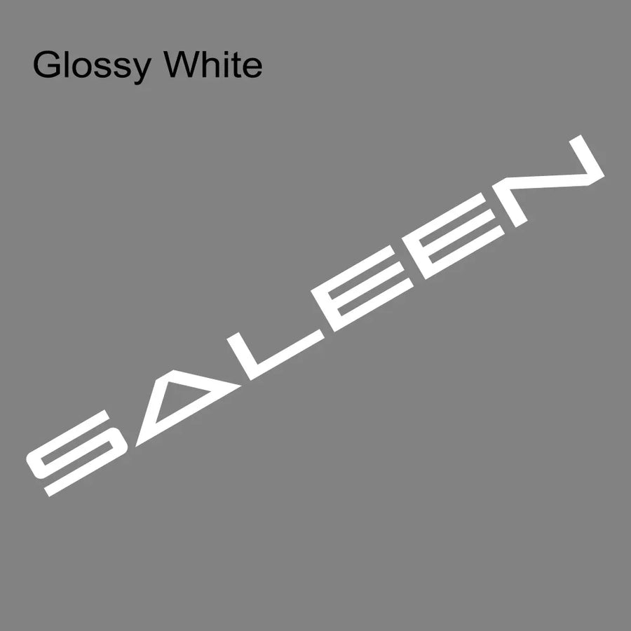 SALEEN Windshield Vinyl Decal for Ford Mustang – 100 × 7.5 cm