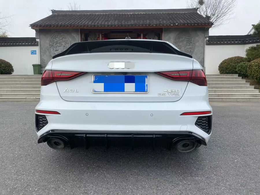 Rear Bumper Diffuser for Audi A3/S3 8Y Sedan 2021-2024