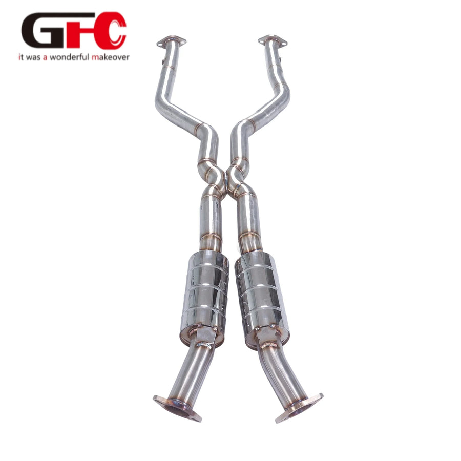 304 Stainless Steel Exhaust Mid-pipe for Lexus 5.0L