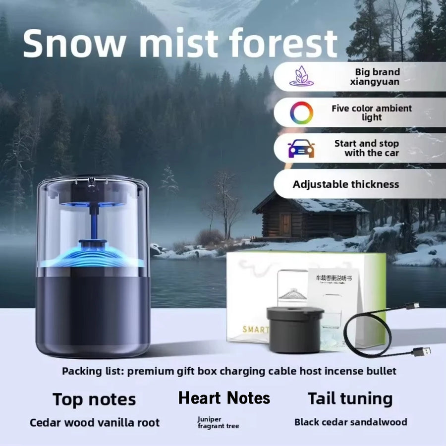 Rechargeable Smart Car Aroma Diffuser