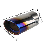 Universal Stainless Steel Exhaust Tip, 3-Inch