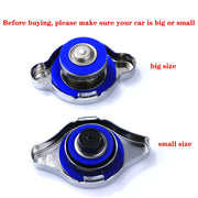 GReddy-Style 1.3 kg/cm² Silver High-Pressure Radiator Cap