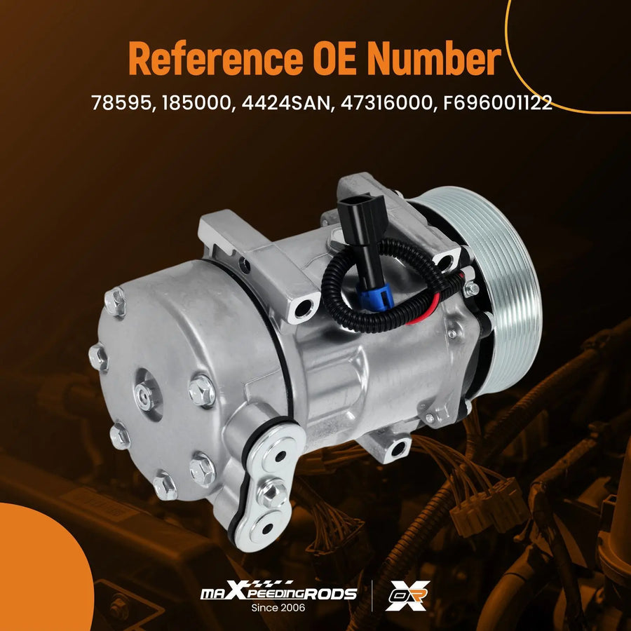 A/C Compressor for Kenworth K100/K100E/K130/K150 1981-1993
