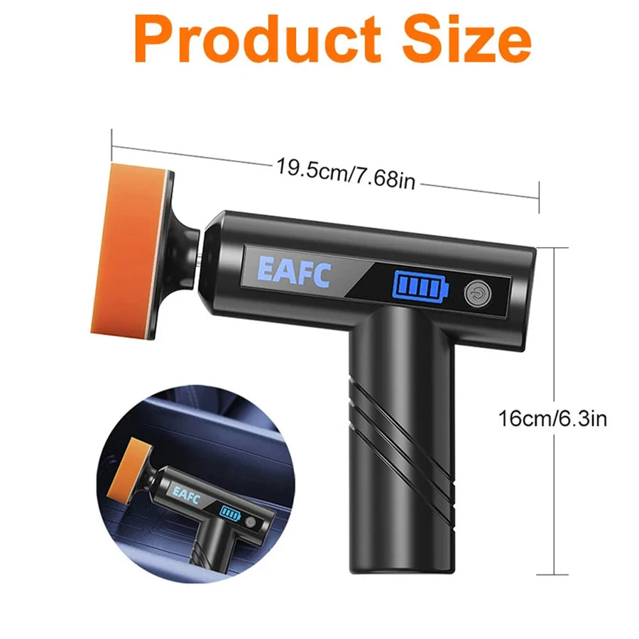 Cordless Car Polisher with 4500mAh Battery