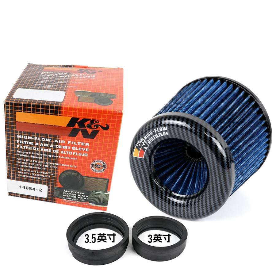 Universal High-Flow Mushroom Air Filter – 3 to 4 Inch