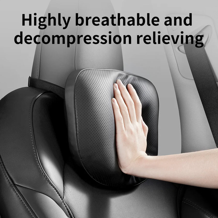 Neck Pillow and Lumbar Support for Tesla Model 3/Y