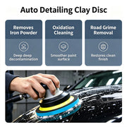 6-Inch Clay Decontamination Disc with 15 mm Foam Layer