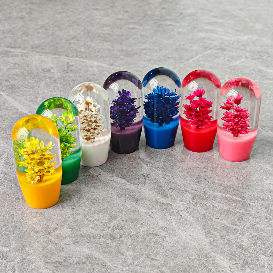10cm Flower Manual Gear Shift Knob