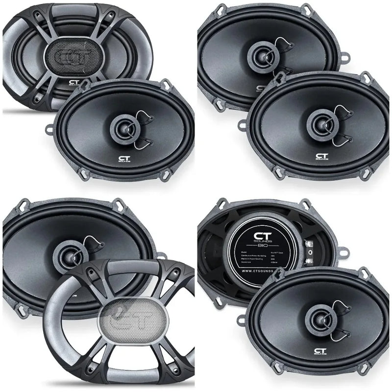 BIO-5X7-COX 5x7-Inch 160W Max Coaxial Car Speakers