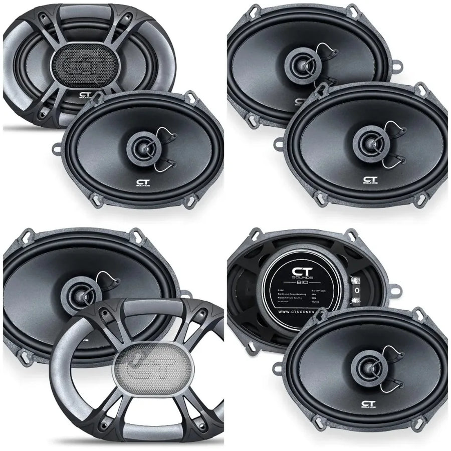 BIO-5X7-COX 5x7-Inch 160W Max Coaxial Car Speakers