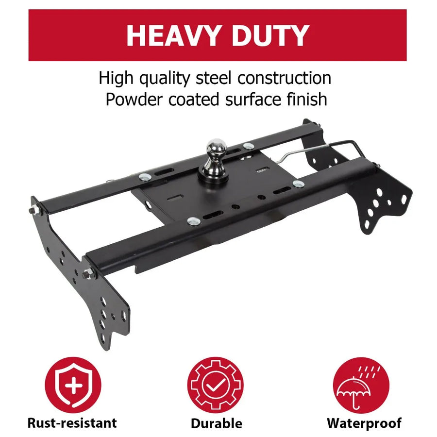 Under-Bed Gooseneck Trailer Hitch System for 1999–2016 Ford F-250/F-350