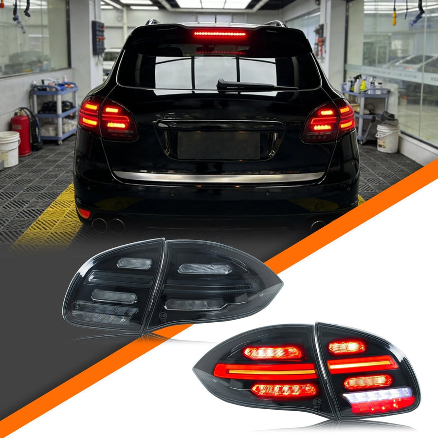 Porsche Cayenne 958/92A Sequential LED Tail Light Pair – 2011–2014