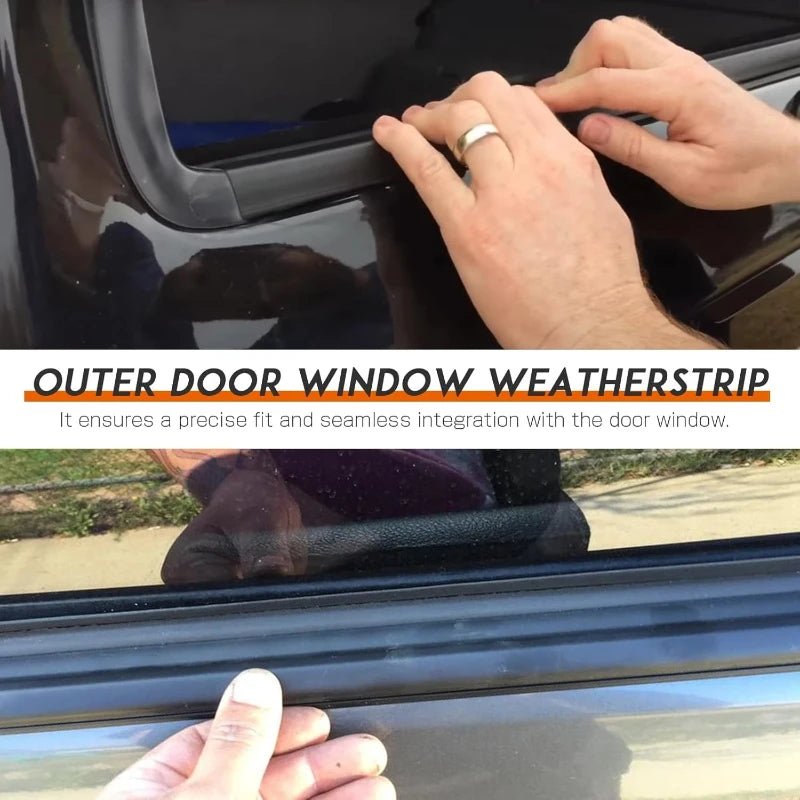 Exterior Window Trim Set for Toyota 4Runner 2003-2009