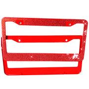 Universal Bling Stainless Steel License Plate Frame