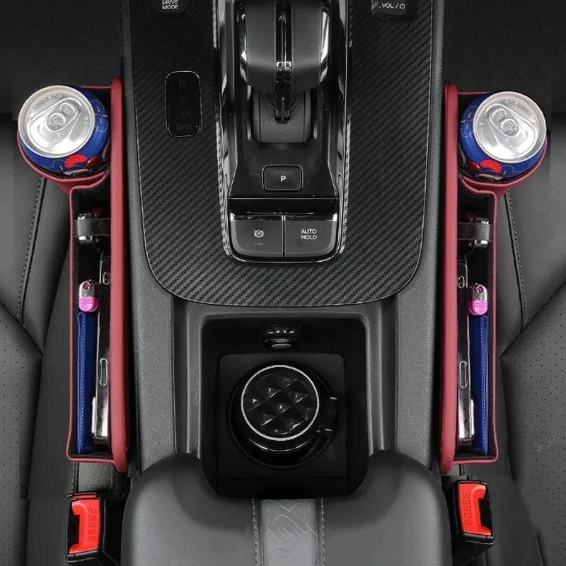 Universal Car Seat Gap Organizer with Cup and Phone Holder