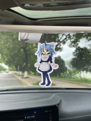 Wikipe‑tan Maid Anime Girl Hanging Car Air Freshener