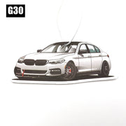 BMW M-Series-Style Hanging Car Air Freshener