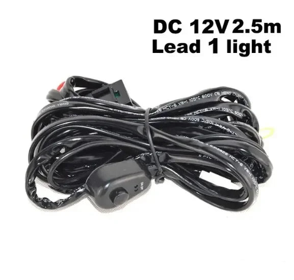 10-Inch/20-Inch LED Work Light Bar – Spot/Flood Combo, 12V–24V