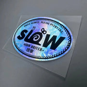 JDM “Super Slow Driver” Waterproof Vinyl Decal – Multiple Colors