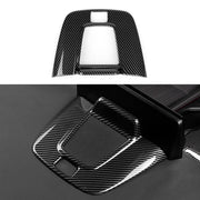 Carbon-Fiber-style Center Console and Gear Shift Panel Trim for Honda Civic 2022-2026