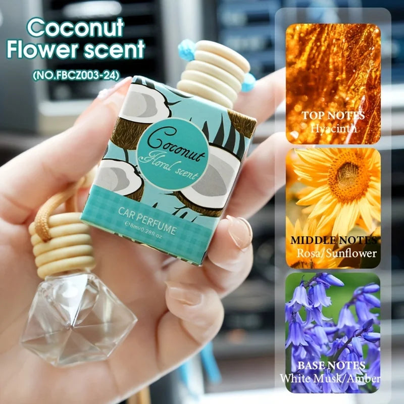 8 ml Liquid Car Air Freshener – Multiple Scents