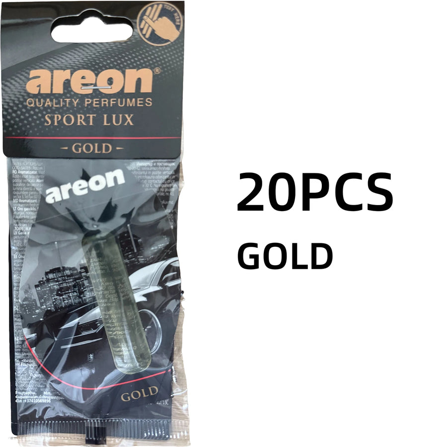 Areon Gold Scent Hanging Car Air Freshener