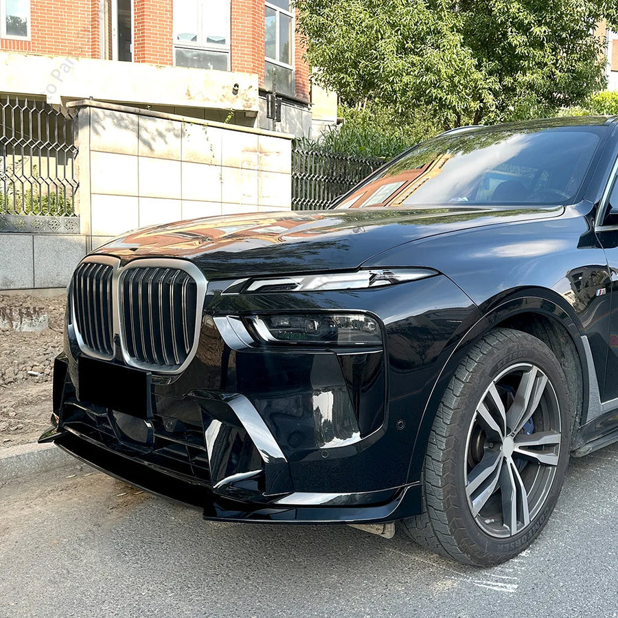 Front Bumper Lip Splitter for BMW X7 G07 LCI M Sport 2023+