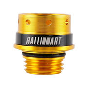 Ralli art Aluminum Engine Oil Tank Cover Cap for Mitsubishi Lancer 2008-2015
