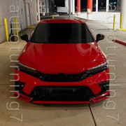 Rallye Red Front Bumper Lip for 2022–2024 Honda Civic