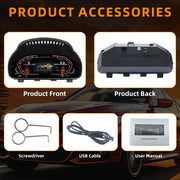 12.3-Inch Digital Gauge Cluster for Select BMW F-Series Models