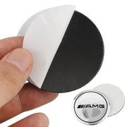 4-Piece 56 mm Wheel Center Cap Emblem Decal Set