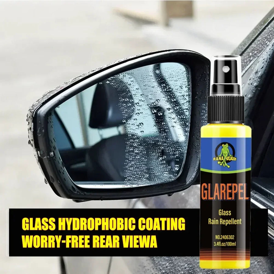 Hydrophobic Automotive Glass Coating and Oil-Film Remover