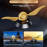 Solar-Powered Rotating Car Aroma Diffuser