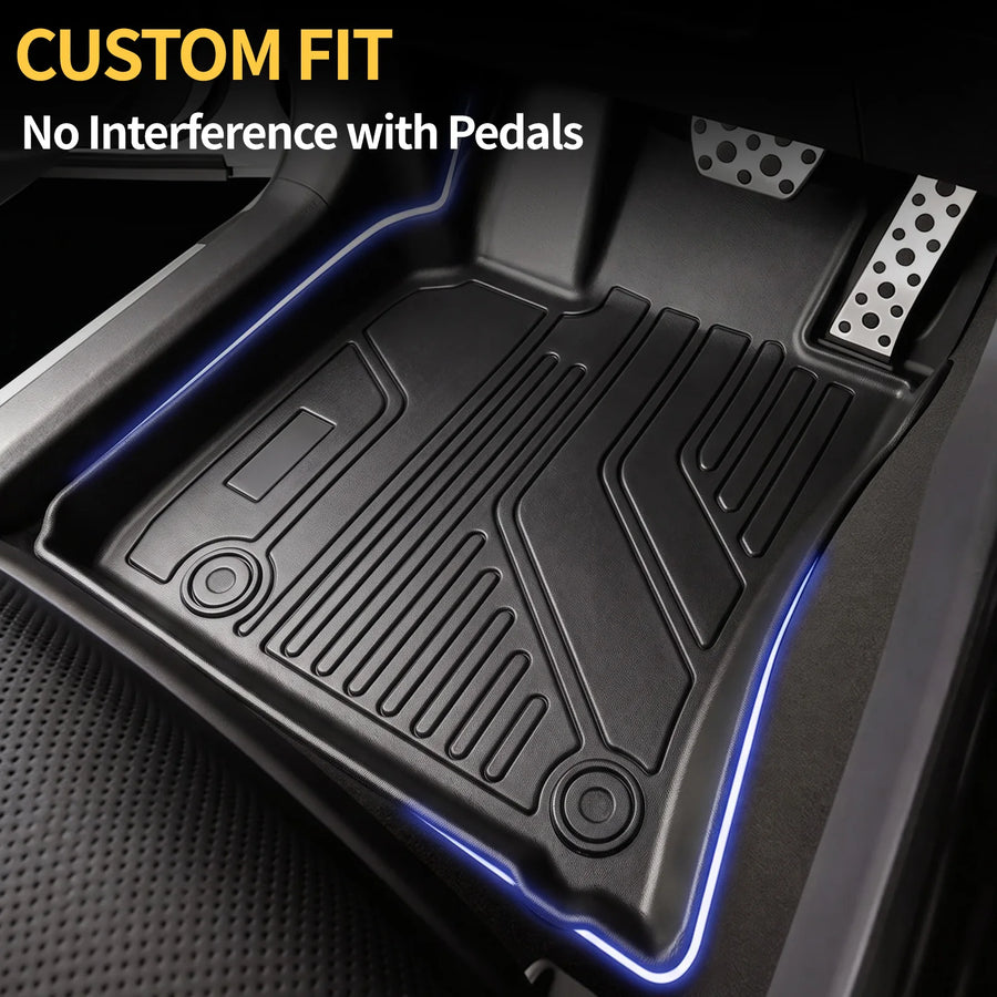 All-Weather TPE Floor Mats for 2025–2026 Toyota Camry – 4 Pieces