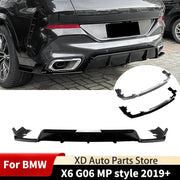 Rear Bumper Diffuser for BMW X6 G06 2019+