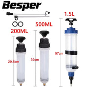 Manual Fluid Transfer Syringe, 200cc/500cc/1.5L Options