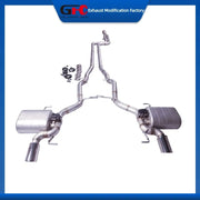 Stainless Steel Valved Cat-Back Exhaust System for BMW 535i 2010-2016