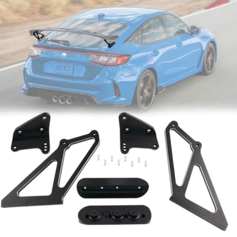 Rear Spoiler Mounting Bracket Set for Honda Civic Type R FL5 2023-2026