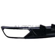 Gloss Black Rear Bumper Diffuser for 2018