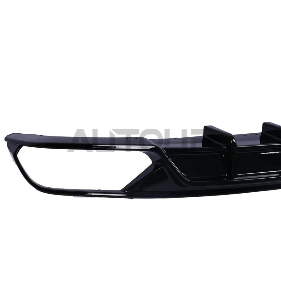 Gloss Black Rear Bumper Diffuser for 2018