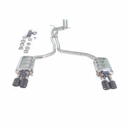 304 Stainless Steel Valved Cat-Back Exhaust System for Audi S4 S5 A5 A4 A5 2009-2016