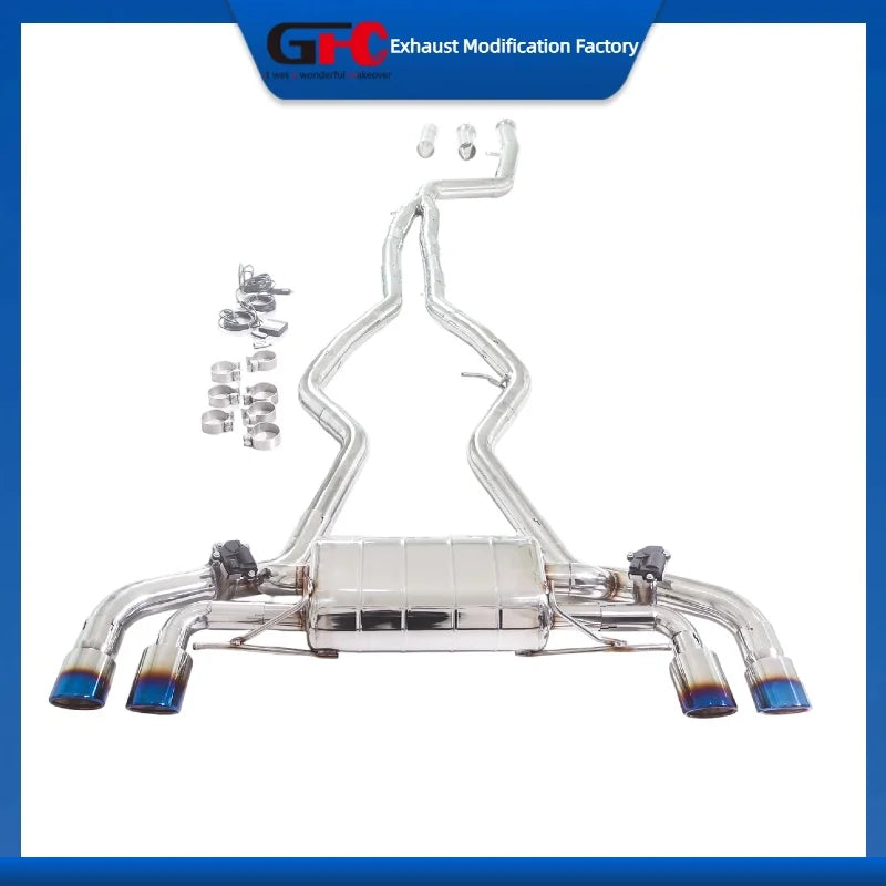 Valved Cat-Back Exhaust System for BMW M340i M440i 2020-2024