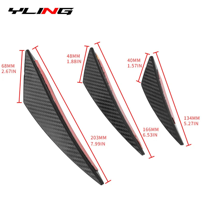 Bumper Canard & Vent Trim Set