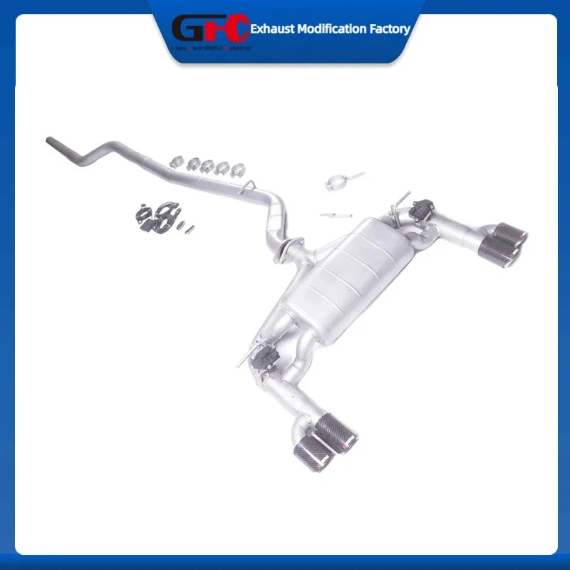 304 Stainless Steel Catback Exhaust System for BMW 3 Series 2.0T 2013-2018