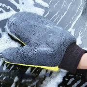 Double-Sided Microfiber Car Wash Glove