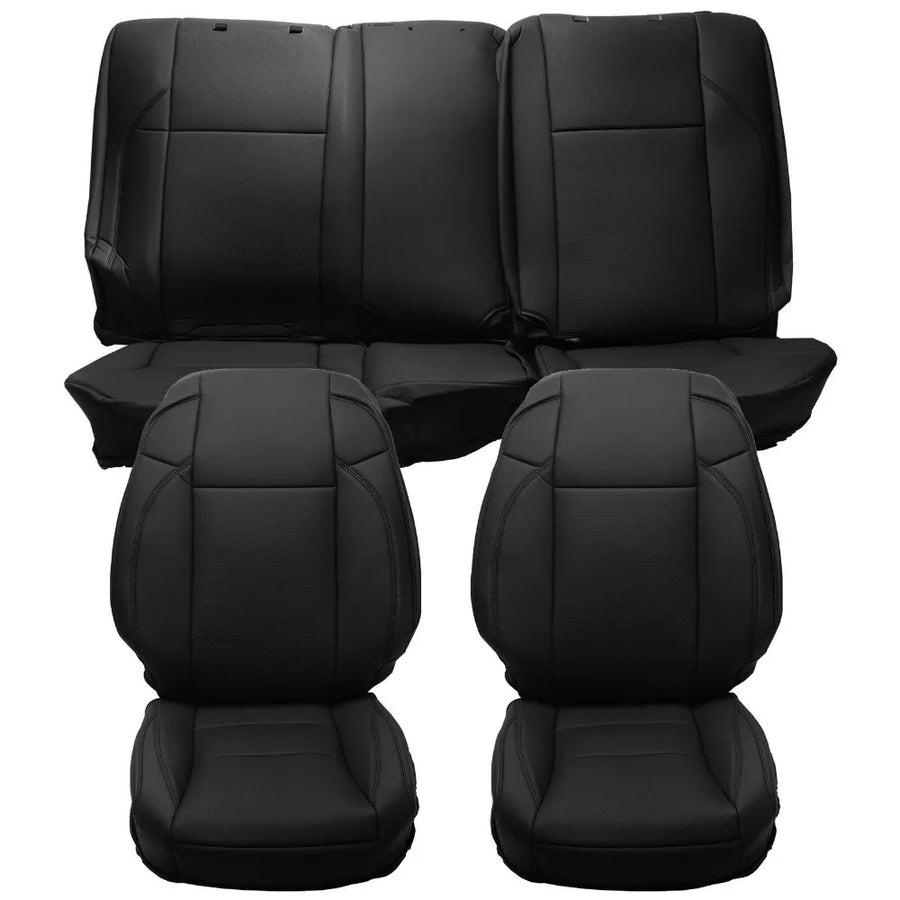 Front & Rear Seat Cover Set for 2016–2023 Toyota Tacoma Double Cab