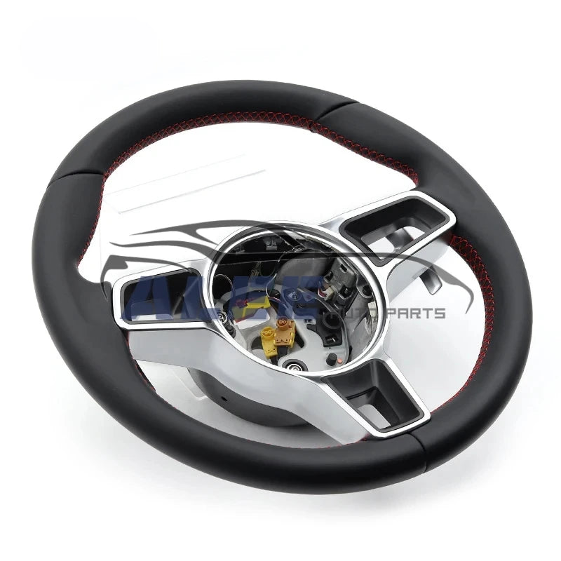 Nappa-Leather Steering Wheel for Porsche Cayenne, Panamera, Macan and 718