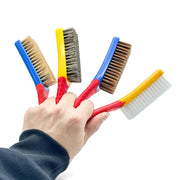 Interior Seat & Gap Cleaning Brush Set, Blue or Red